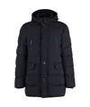 Moorer 'gorner' Down Jacket In Black