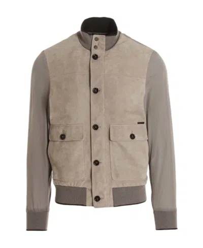 MOORER MOORER BOMBER JACKET