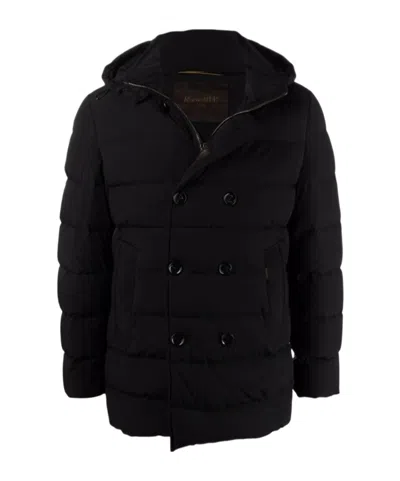 Moorer Long-sleeve Jacket In Black