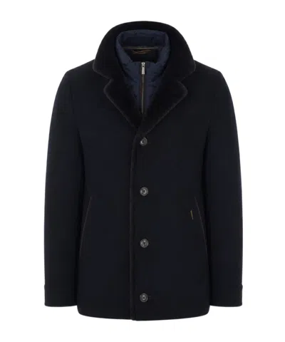 Moorer Long-sleeve Jacket In Black