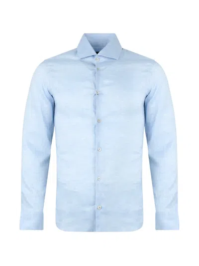 Moorer Long-sleeve Shirt In Blue