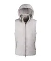 Moorer Luis Gilet In Gray