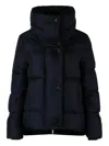 Moorer Madeira Short Down Jacket In Blue