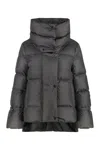Moorer Madeira Short Down Jacket In Black