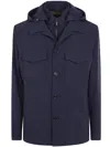 Moorer "maffei" Jacket In Blue