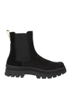 Moorer Man Ankle Boots Black Size 7 Leather In Black