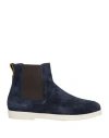 Moorer Man Ankle Boots Midnight Blue Size 9 Leather