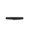 Moorer Man Belt Black Size 39.5 Soft Leather In Black