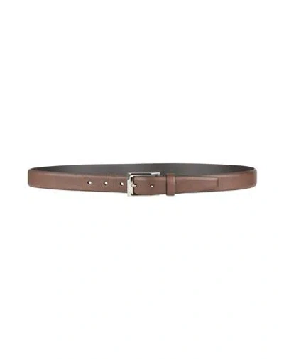 Moorer Man Belt Dark Brown Size 38 Leather