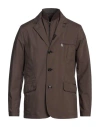 Moorer Man Blazer Brown Size 36 Polyester