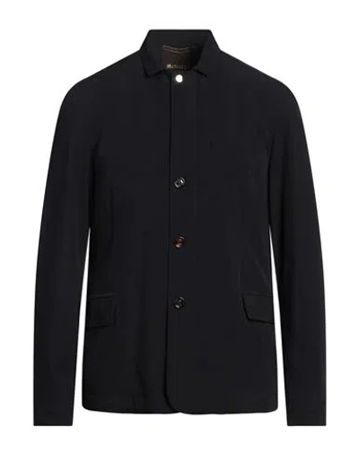 Moorer Man Blazer Midnight Blue Size 40 Polyamide, Polyurethane In Blue