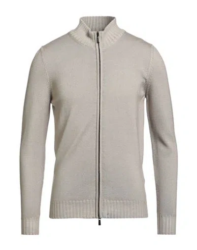 Moorer Man Cardigan Grey Size 38 Virgin Wool In Gray