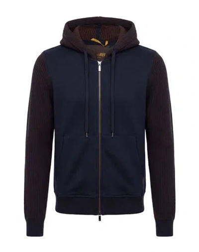 Moorer Man Cardigan Midnight Blue Size 38 Virgin Wool, Wool