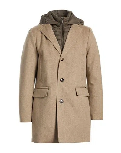 Moorer Man Coat Beige Size 38 Cashmere In Neutral