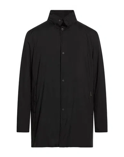 Moorer Man Coat Black Size 36 Polyamide