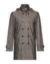 Moorer Man Coat Dark Brown Size 42 Polyester In Brown