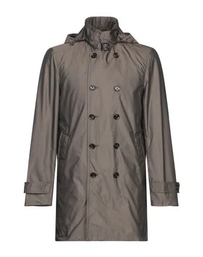 Moorer Man Coat Dark Brown Size 42 Polyester