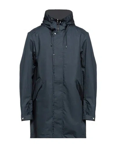 Moorer Man Coat Midnight Blue Size 40 Cotton, Polyester