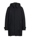 Moorer Man Coat Midnight Blue Size 48 Polyamide, Polyurethane In Blue