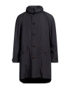 Moorer Man Coat Navy Size 38 Polyamide, Polyester, Polyurethane In Blue