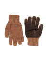 Moorer Man Gloves Brown Size 9 Cashmere, Calfskin