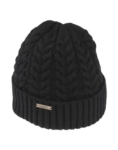 Moorer Man Hat Black Size Onesize Cashmere
