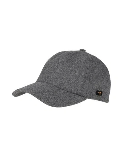 Moorer Man Hat Grey Size Xl Wool In Gray