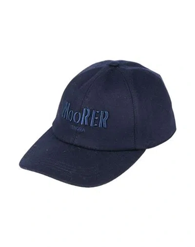 Moorer Man Hat Midnight Blue Size S Virgin Wool