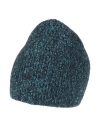Moorer Man Hat Turquoise Size L Wool, Polyester, Cashmere, Elastane In Blue