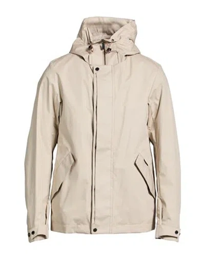 Moorer Man Jacket Beige Size 44 Cotton, Polyester In Neutral