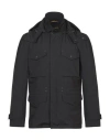 Moorer Man Jacket Black Size 42 Polyamide, Elastane In Black