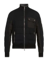 Moorer Man Jacket Black Size 46 Polyester, Elastane