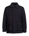 Moorer Man Jacket Blue Size 38 Polyamide, Polyurethane In Black