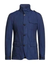 Moorer Man Jacket Blue Size 40 Polyester