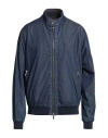 Moorer Man Jacket Blue Size 42 Polyamide, Polyester In Blue