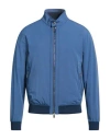 Moorer Man Jacket Blue Size 48 Polyamide, Polyurethane