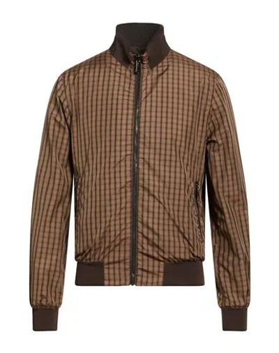 Moorer Man Jacket Brown Size 34 Polyester