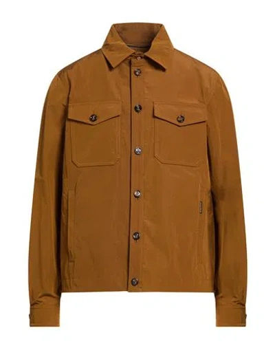 Moorer Man Jacket Brown Size 38 Polyester, Polyamide, Cotton