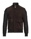 Moorer Man Jacket Brown Size 42 Leather In Brown