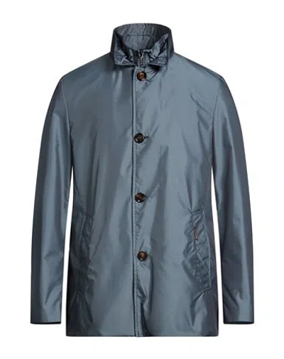 Moorer Man Jacket Charcoal Size 46 Polyester In Gray