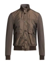 Moorer Man Jacket Dark Brown Size 38 Polyester, Viscose, Polyamide, Elastane