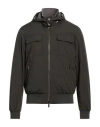 Moorer Man Jacket Dark Green Size 40 Polyester, Polyamide In Black