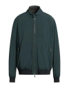 Moorer Man Jacket Deep Teal Size 36 Polyamide, Polyurethane In Green
