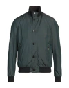 Moorer Man Jacket Deep Teal Size 40 Polyester In Green