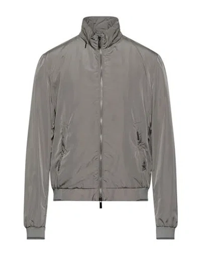 Moorer Man Jacket Grey Size 34 Polyamide In Gray