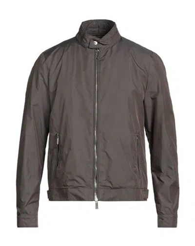 Moorer Man Jacket Grey Size 36 Polyester
