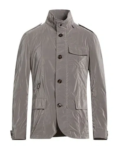 Moorer Man Jacket Grey Size 38 Polyamide, Polyester In Gray