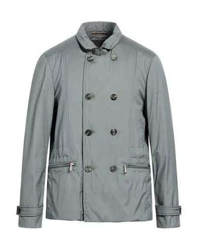 Moorer Man Jacket Grey Size 38 Virgin Wool, Silk, Polyurethane
