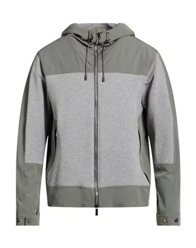 Moorer Man Jacket Grey Size 40 Polyamide, Polyurethane, Cotton In Gray