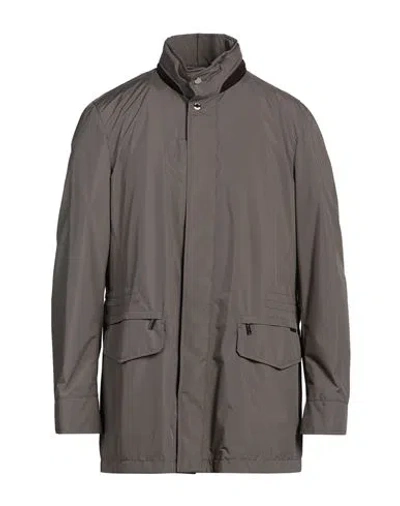 Moorer Man Jacket Grey Size 44 Polyester, Polyamide